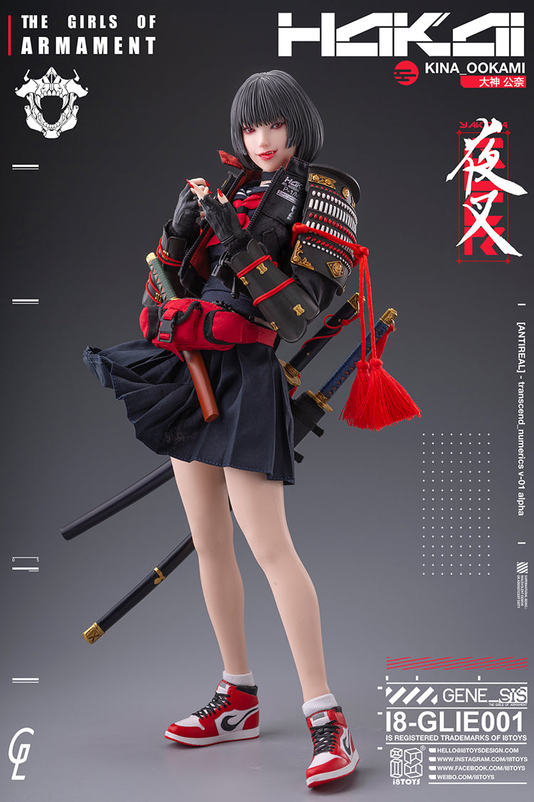 I8TOYS x Gharliera "THE GIRLS OF ARMAMENT" I8-GLIE001 OOKAMI KINA | 1/6 SCALE