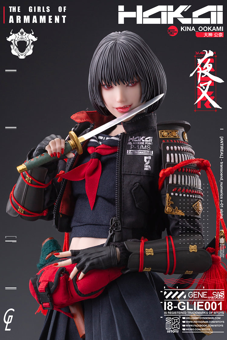 I8TOYS x Gharliera "THE GIRLS OF ARMAMENT" I8-GLIE001 OOKAMI KINA | 1/6 SCALE