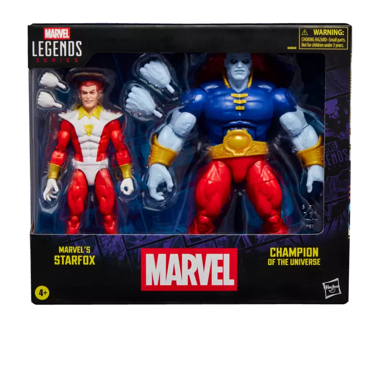 Marvel Legends – Starfox & Champion of the Universe 2-Pack (6" Scale) | Hasbro | Preorder