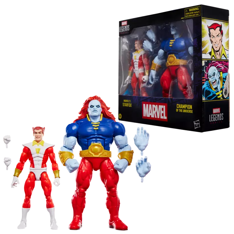 Marvel Legends – Starfox & Champion of the Universe 2-Pack (6" Scale) | Hasbro | Preorder