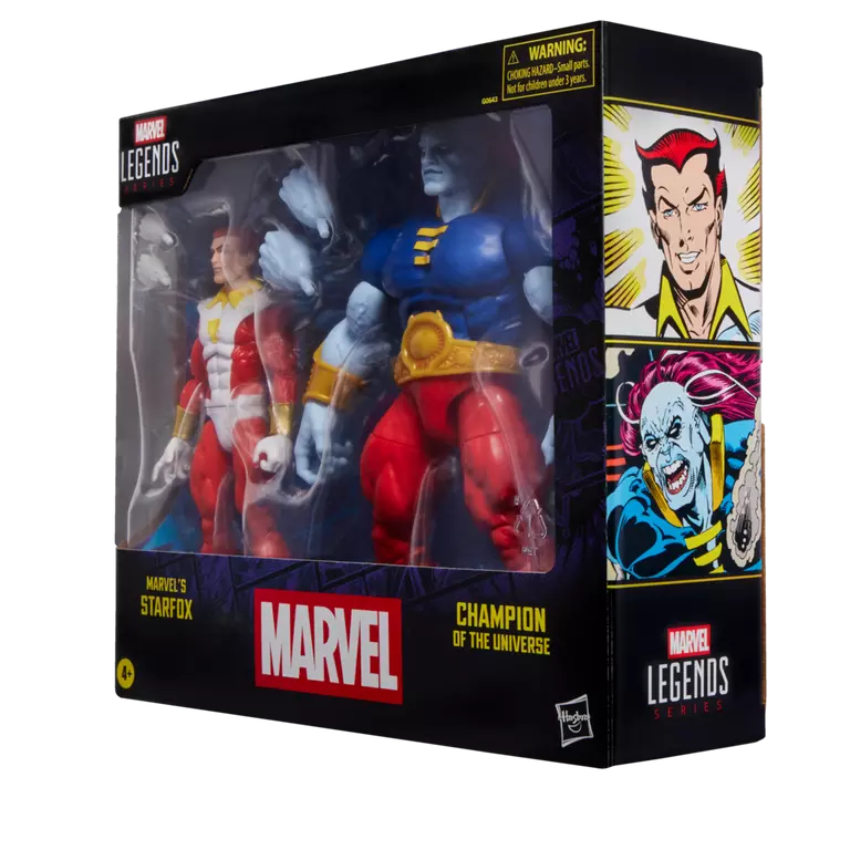 Marvel Legends – Starfox & Champion of the Universe 2-Pack (6" Scale) | Hasbro | Preorder