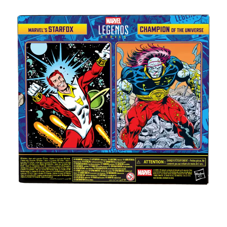 Marvel Legends – Starfox & Champion of the Universe 2-Pack (6" Scale) | Hasbro | Preorder
