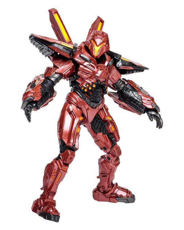 Figura de acción Mega Carapax de DC Multiverse Blue Beetle