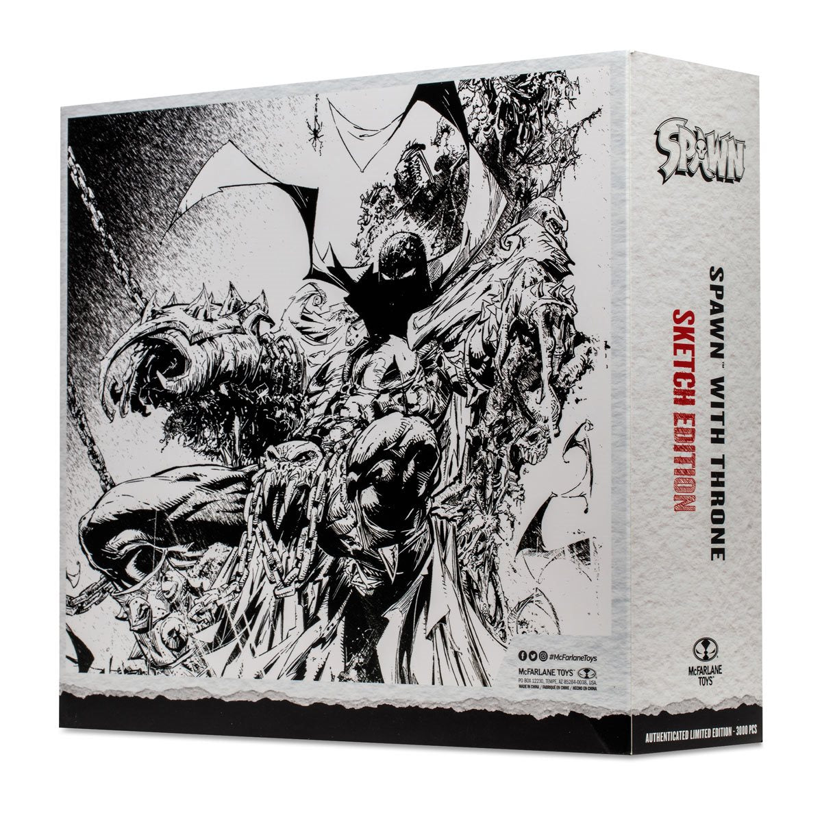 Spawn Throne Sketch Edition Gold Label | SDCC Exclusive