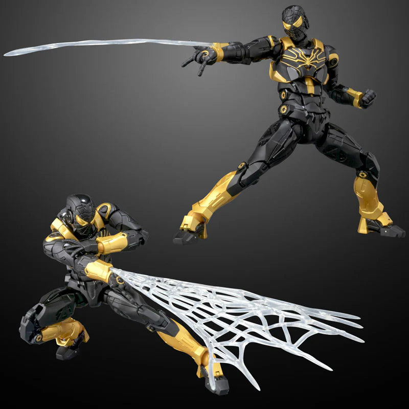 Fighting Armor Iron Spider (Onyx Stealth Tech Ver.) | Aaron Davis Action Figure