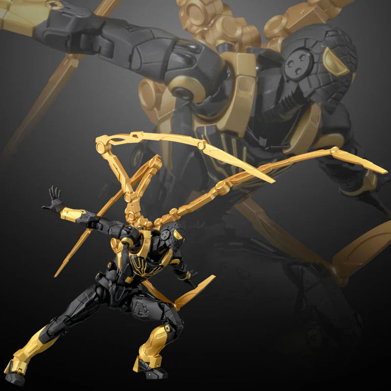 Fighting Armor Iron Spider (Onyx Stealth Tech Ver.) | Aaron Davis Action Figure
