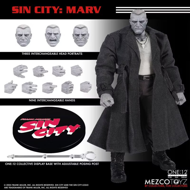 One:12 Collective Figures - Sin City - Marv | Preorder