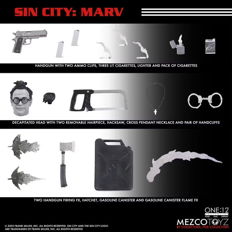 One:12 Collective Figures - Sin City - Marv | Preorder