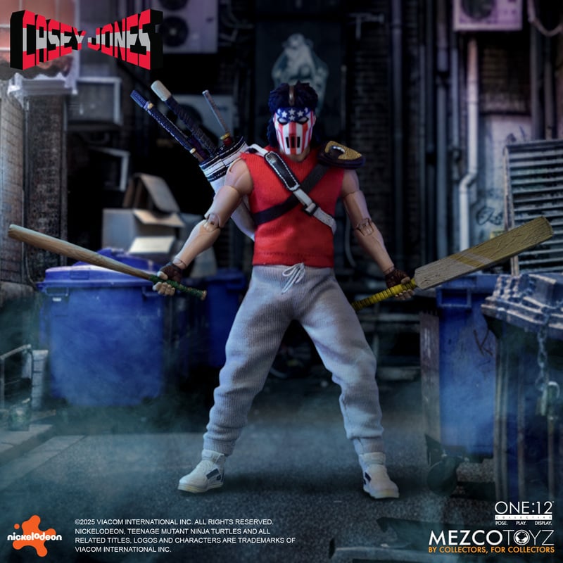 Teenage Mutant Ninja Turtles One:12 Collective Casey Jones Action Figure | Preorder
