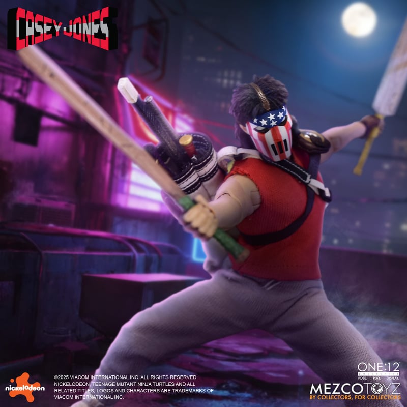 Teenage Mutant Ninja Turtles One:12 Collective Casey Jones Action Figure | Preorder