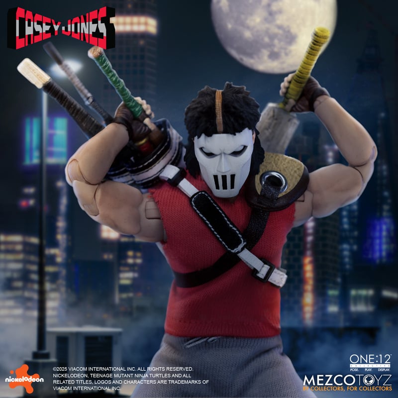 Teenage Mutant Ninja Turtles One:12 Collective Casey Jones Action Figure | Preorder