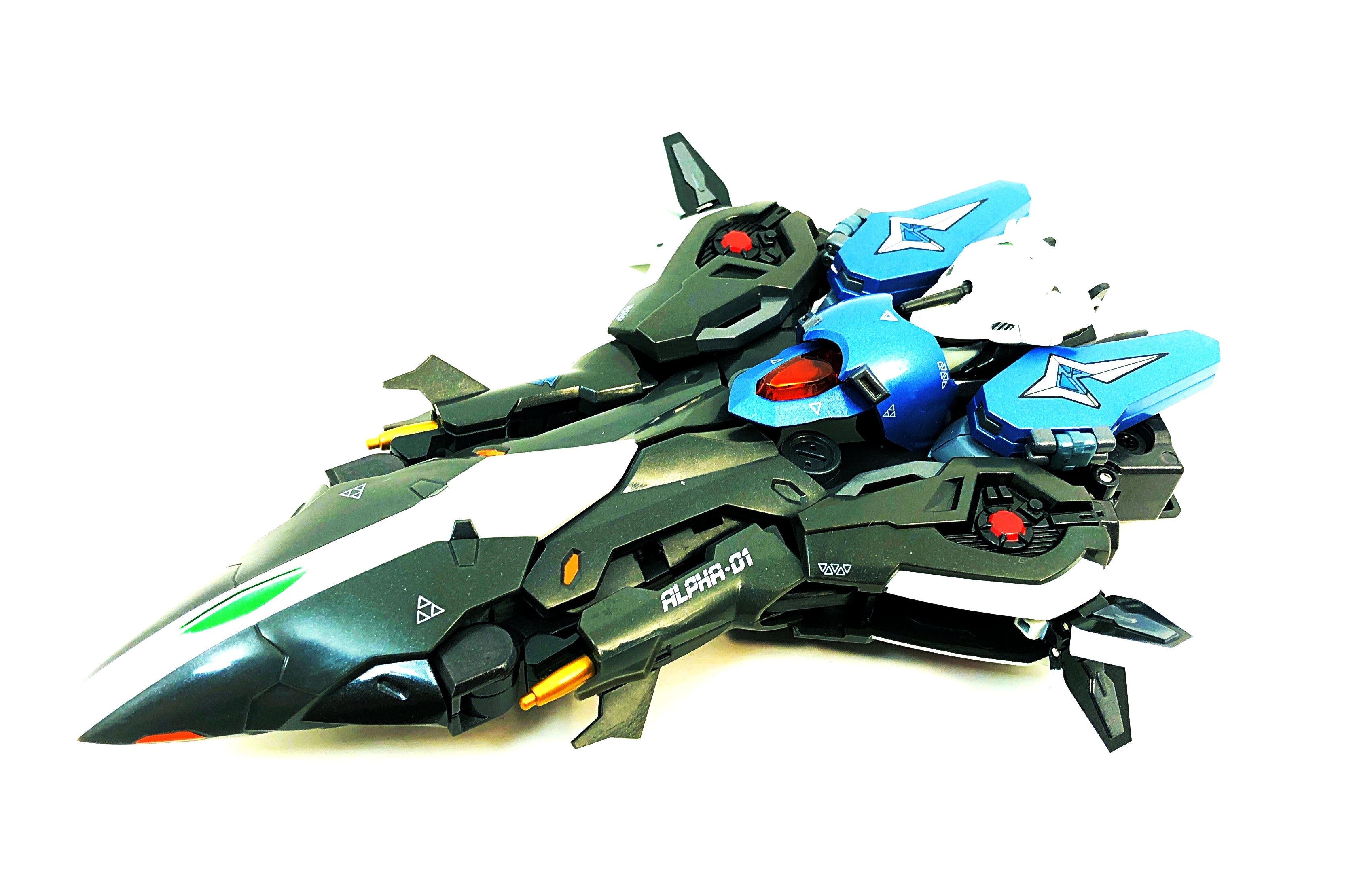 Pre Owned: Aquarion GE-01 DX Chogokin Assault Type (Bandai, 2006) | Substandard Packaging