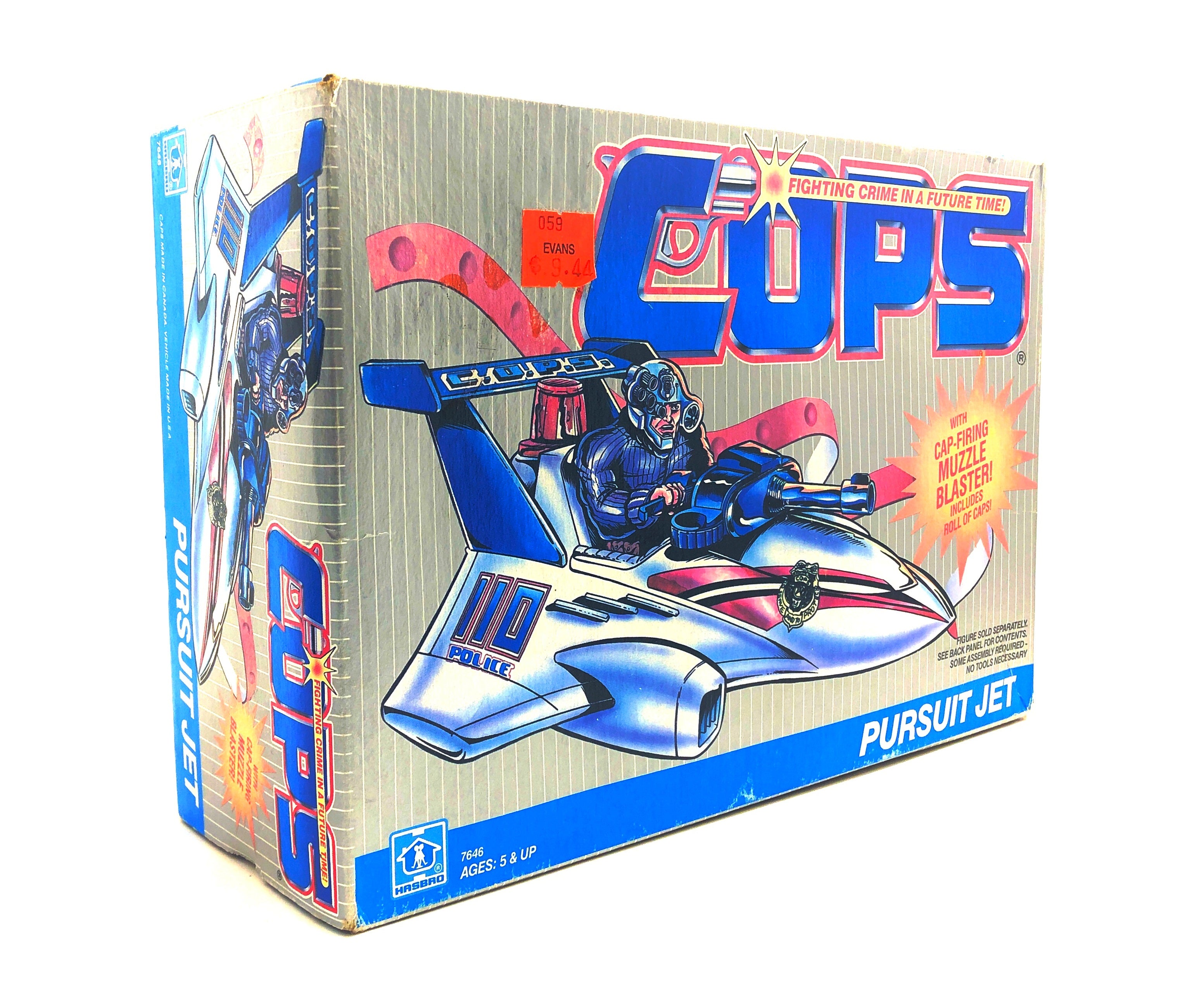 Cops Persuit Jet Hasbro 1989