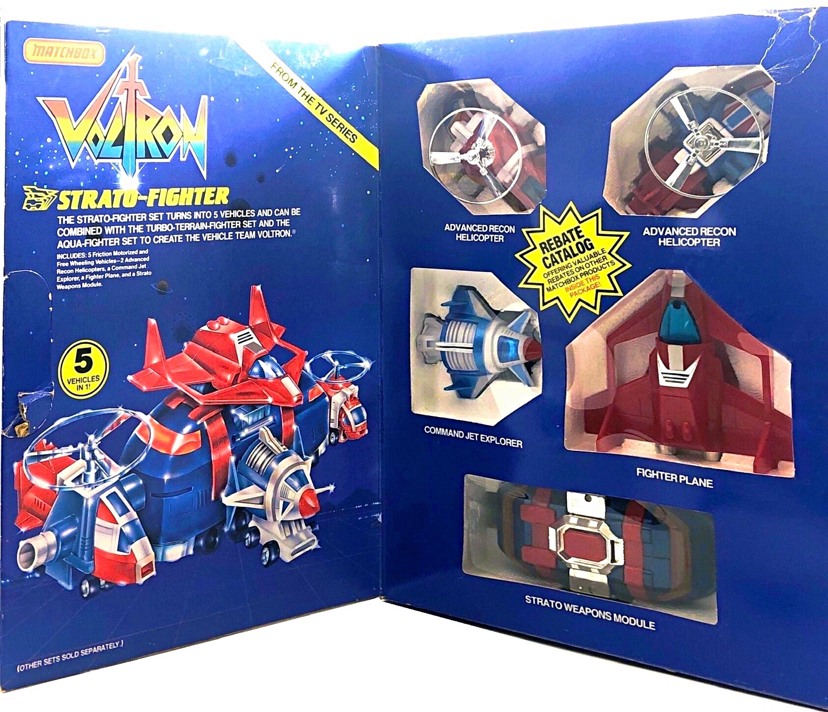 Voltron Strato-Fighter | Matchbox 1985