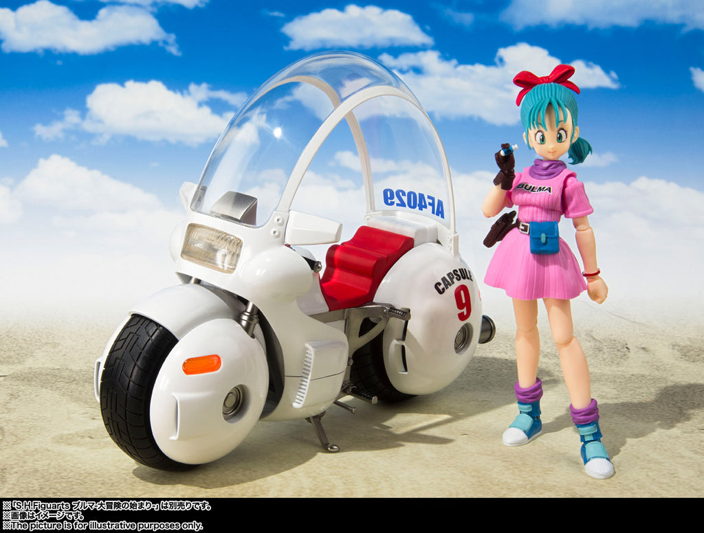 S.H. Figuarts "Dragon Ball" Bulma's Motorcycle | Hoipoi Capsule No. 9 | Reissue