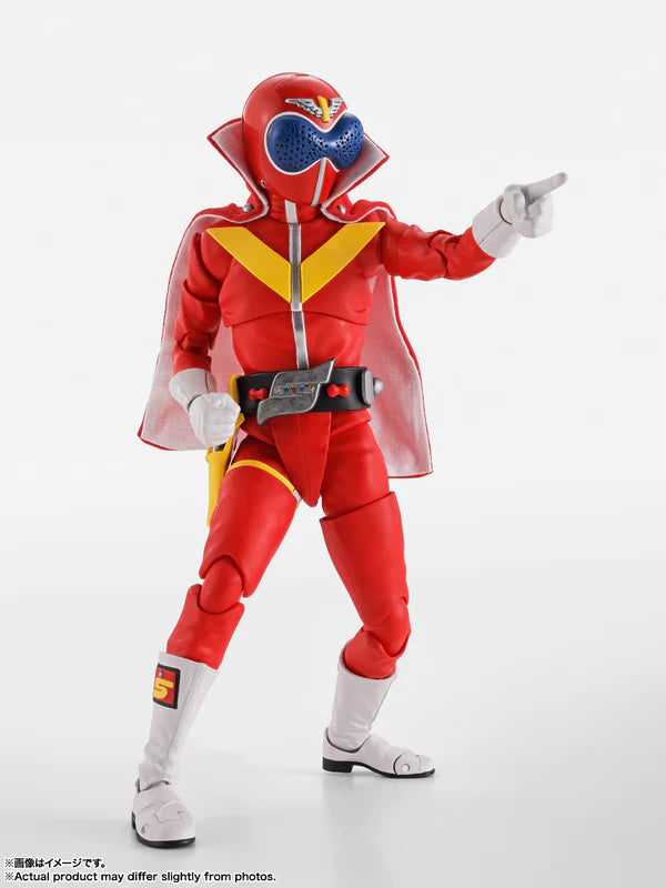 S.H.FIGUARTS: Himitsu Sentai Gorenger - Akaranger (Super Sentai 50th Anniv. Ver.) (Limited Bonus) [Bandai Spirits]