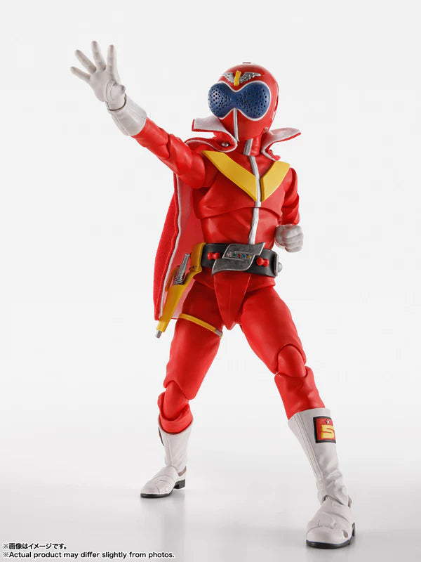 S.H.FIGUARTS: Himitsu Sentai Gorenger - Akaranger (Super Sentai 50th Anniv. Ver.) (Limited Bonus) [Bandai Spirits]