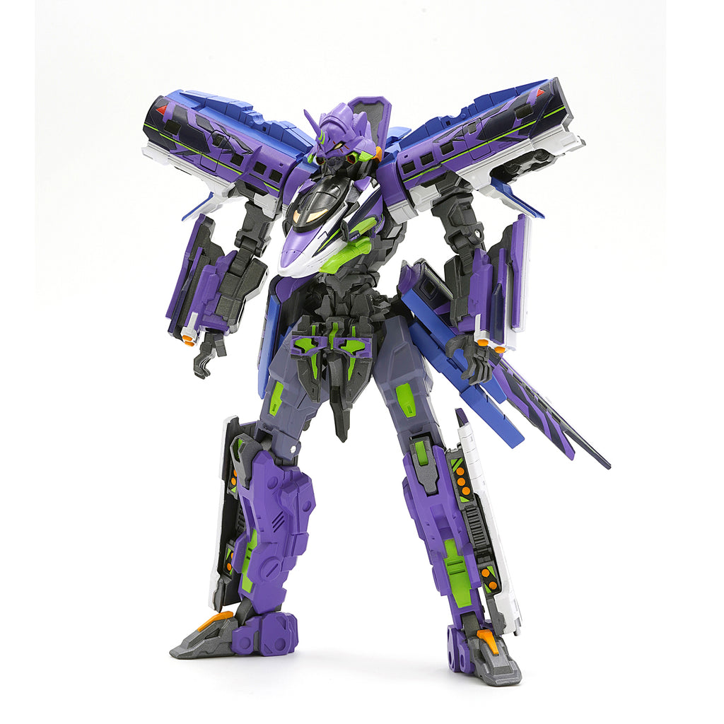 Evangelion Evolution Revoltech Shinkalion 500 Type EVA