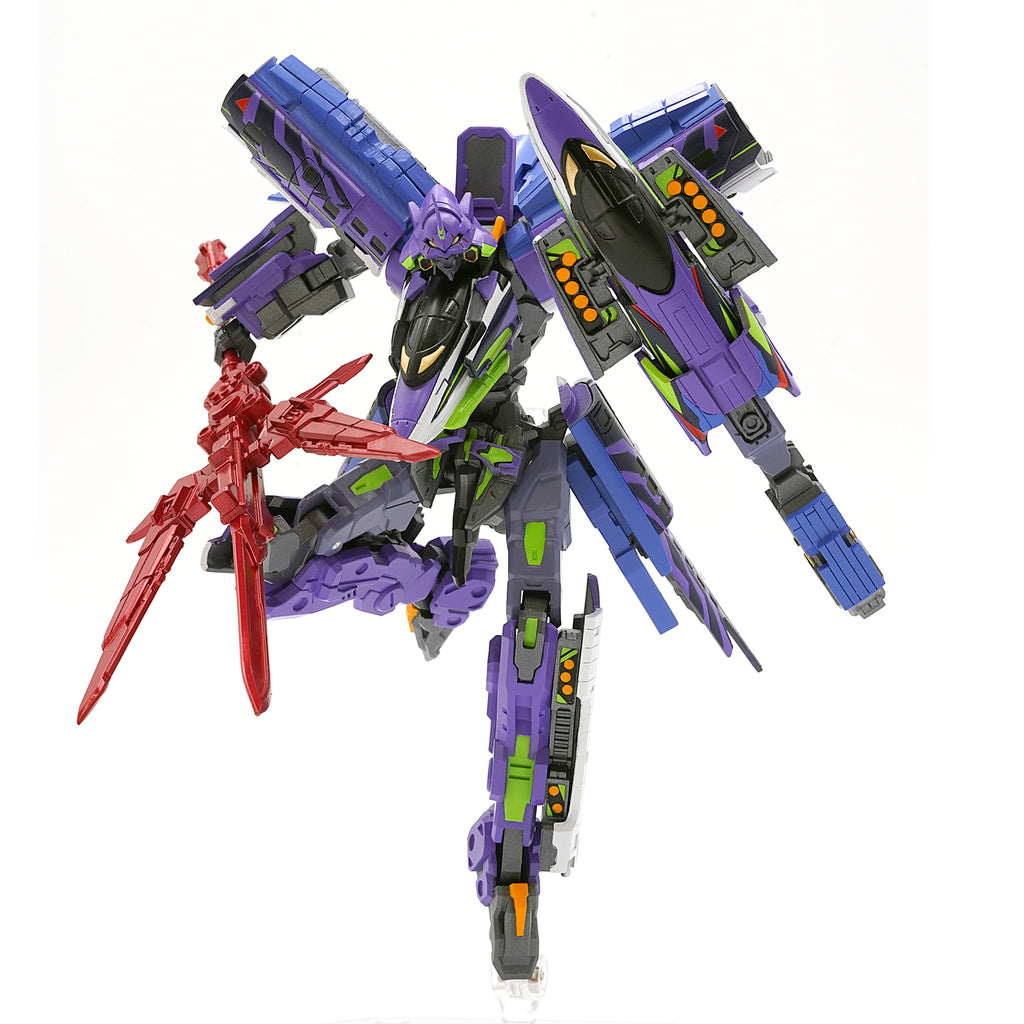 Evangelion Evolution Revoltech Shinkalion 500 Type EVA