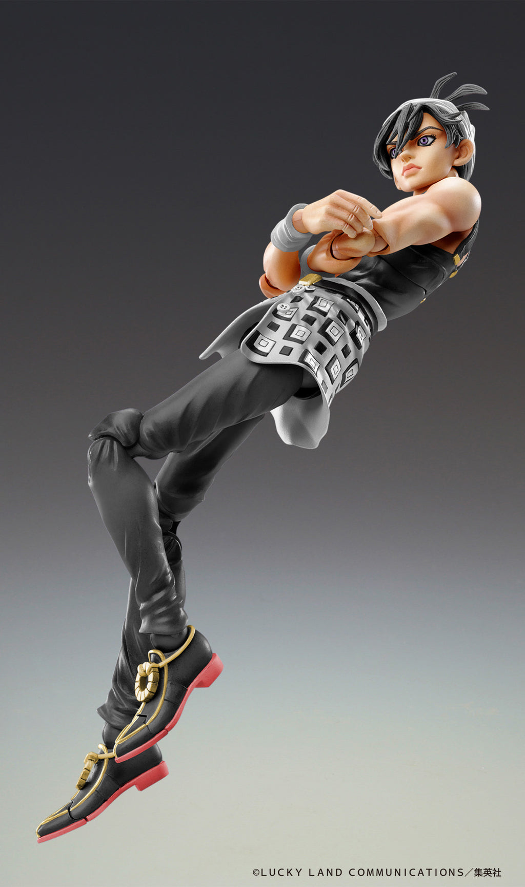 JoJo's Bizarre Adventure: Super Action Statue Narancia Ghirga & Aerosmith (Black Variant)