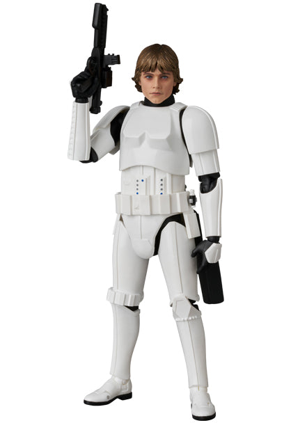 Star Wars: A New Hope MAFEX No.257 Luke Skywalker (Stormtrooper Disguise) | Dinged Package