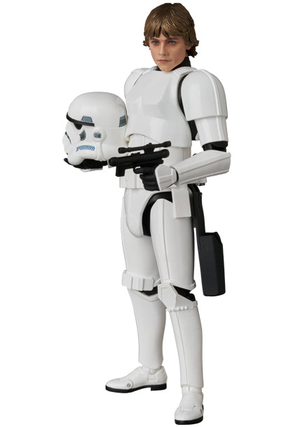 Star Wars: A New Hope MAFEX No.257 Luke Skywalker (Stormtrooper Disguise) | Dinged Package