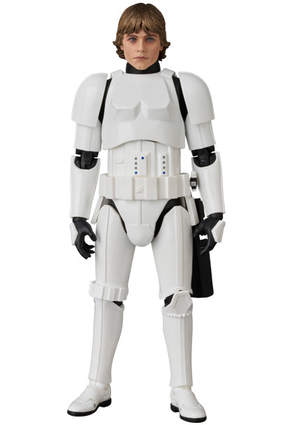 Star Wars: A New Hope MAFEX No.257 Luke Skywalker (Stormtrooper Disguise) | Dinged Package