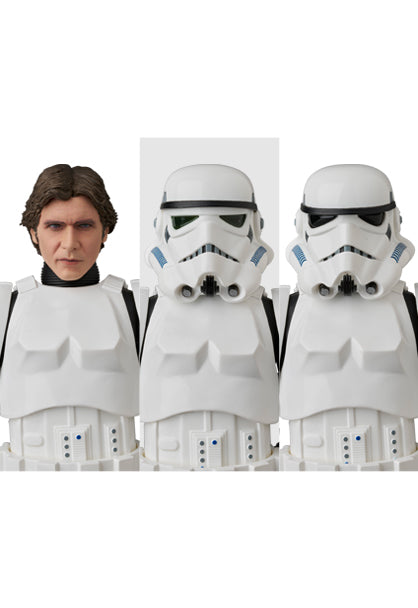 Star Wars: A New Hope MAFEX No.257 Luke Skywalker (Stormtrooper Disguise) | Dinged Package