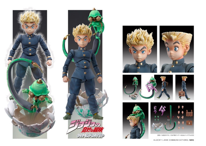 JoJo's Bizarre Adventure Super Action Statue | Hirose Koichi & Echoes (Act 1)