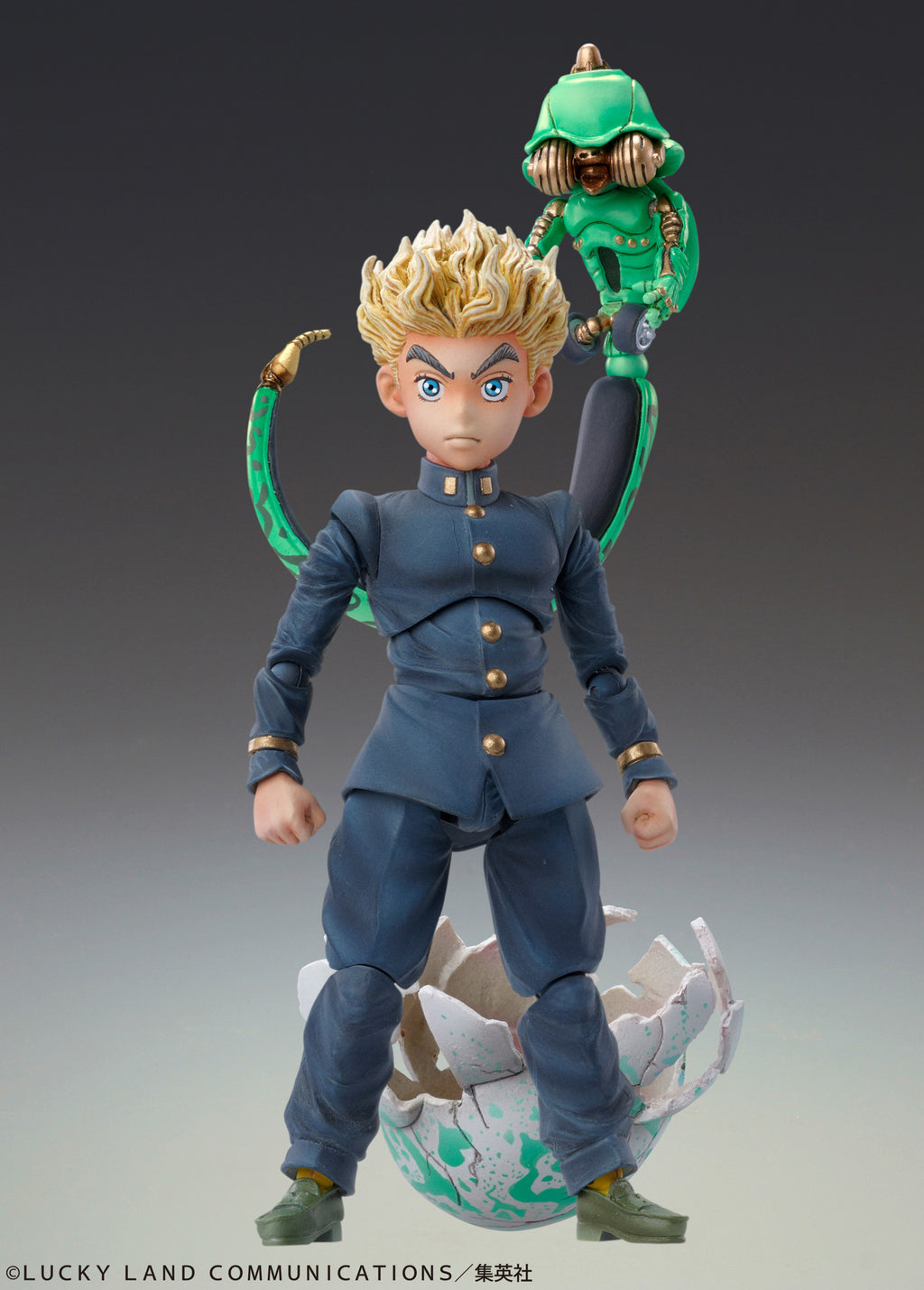 JoJo's Bizarre Adventure Super Action Statue | Hirose Koichi & Echoes (Act 1)