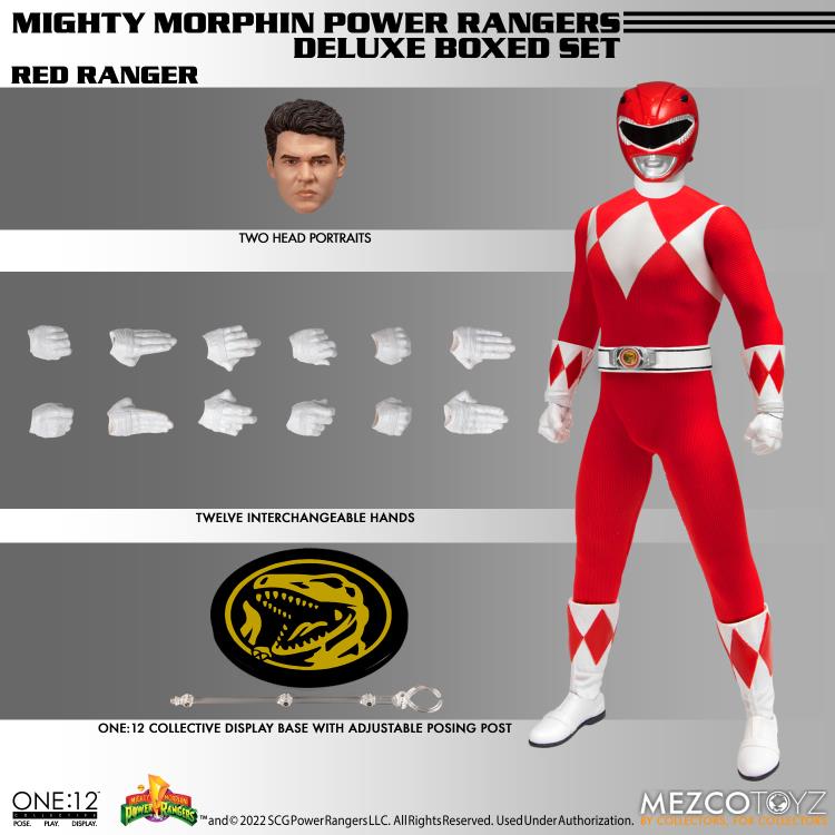 One:12 Collective | Caja de lujo de Mighty Morphin Power Rangers