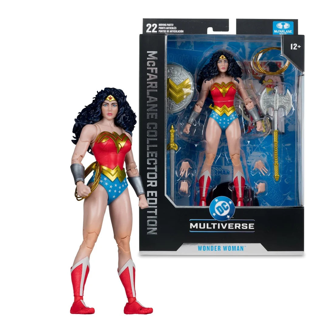 McFarlane Toys DC Multiverse Collector Edition #61 Wonder Woman (80s / DC Classic) 7-Inch Action Figure