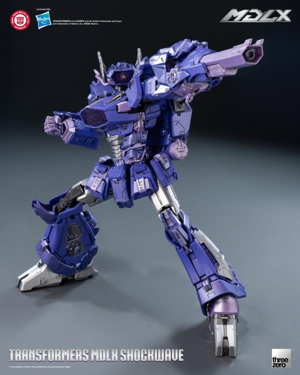 threezero MDLX Shockwave Transformers Decepticon Figure