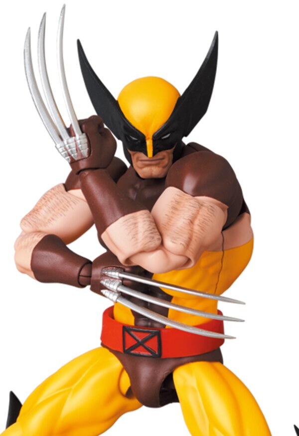Marvel MAFEX No.138 Wolverine Action Figure | Brown Costume (Reissue)