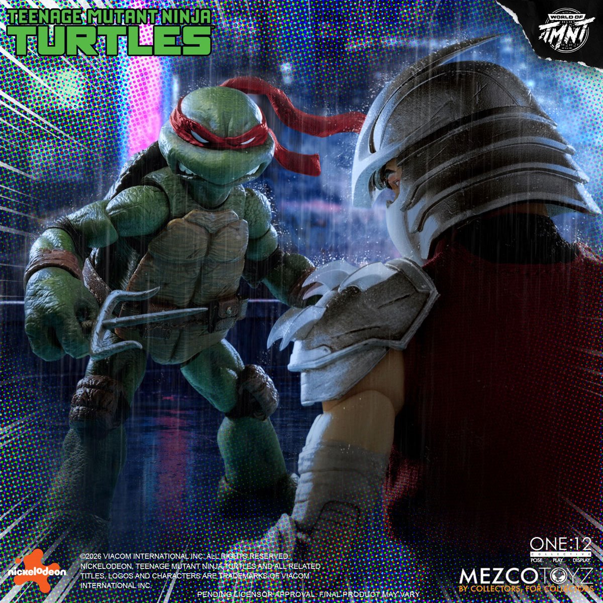 Mezco Toyz One:12 Collective Teenage Mutant Ninja Turtles Mirage Comics Deluxe Boxed Set (Red Mask Variant)