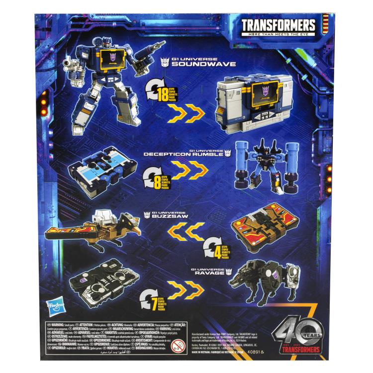 Transformers: Legacy United Leader G1 Universe Soundwave