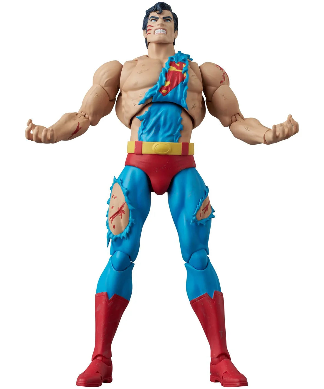 Medicom Toy MAFEX No.324 Superman Battle Damaged The Death of Superman Action Figure