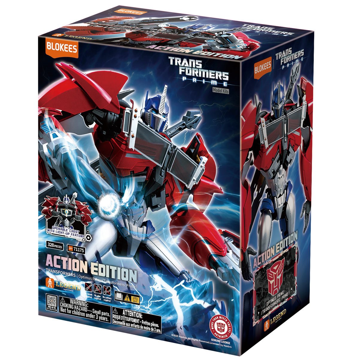 Transformers Prime Optimus Prime Action Edition 06 Model Kit Blokees