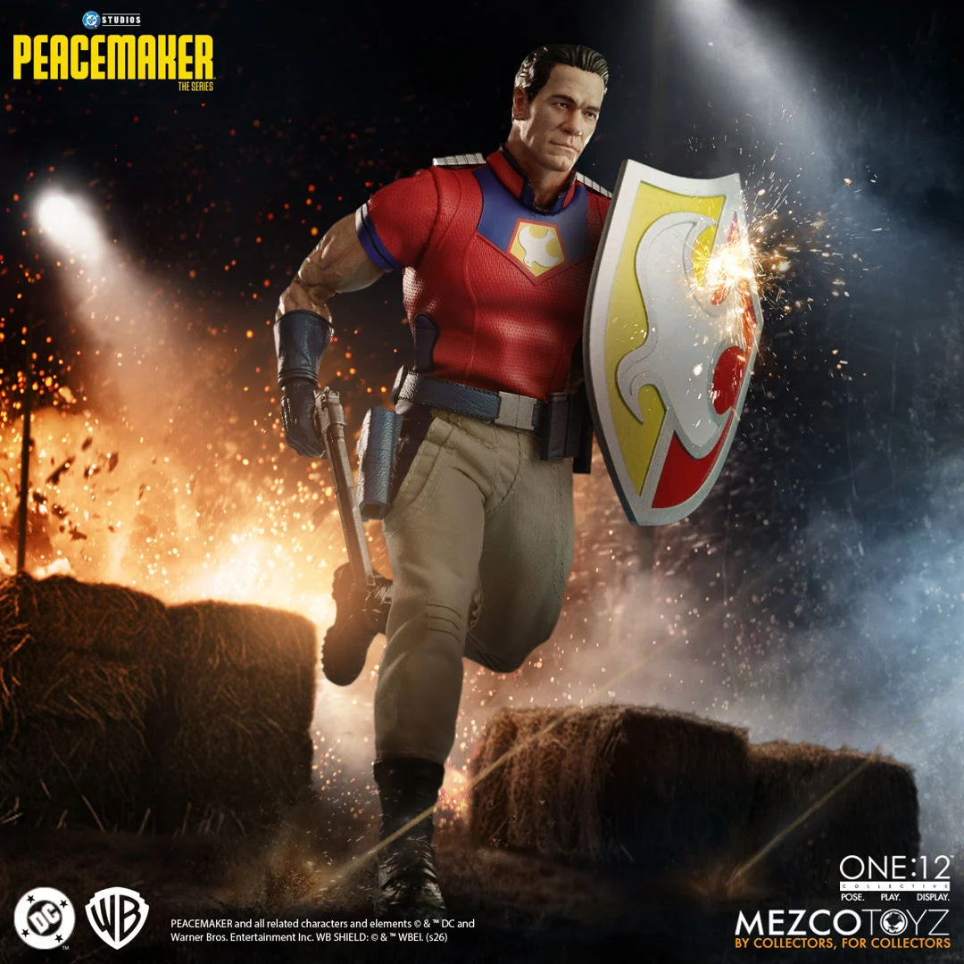 Mezco Toyz One:12 Collective Peacemaker 1/12 Scale Action Figure