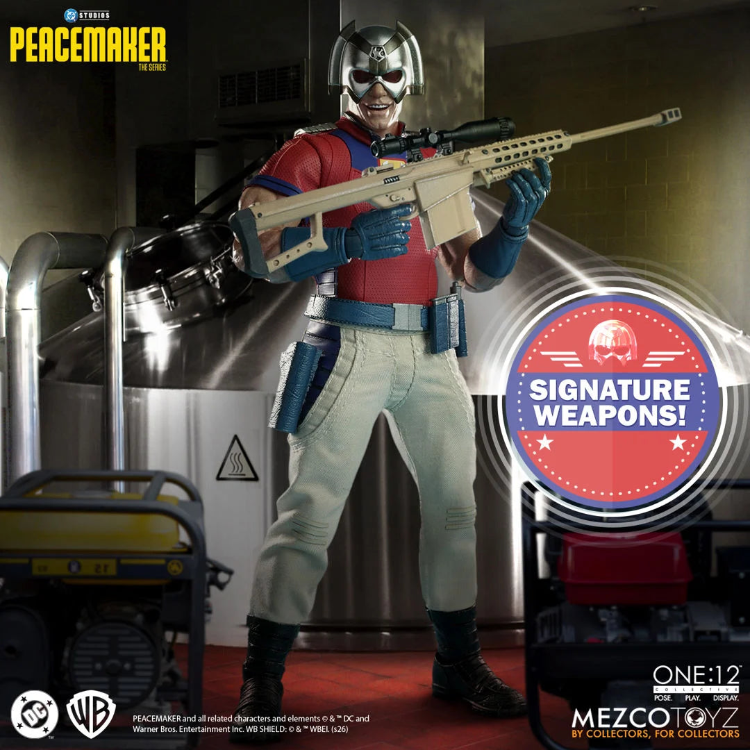Mezco Toyz One:12 Collective Peacemaker 1/12 Scale Action Figure
