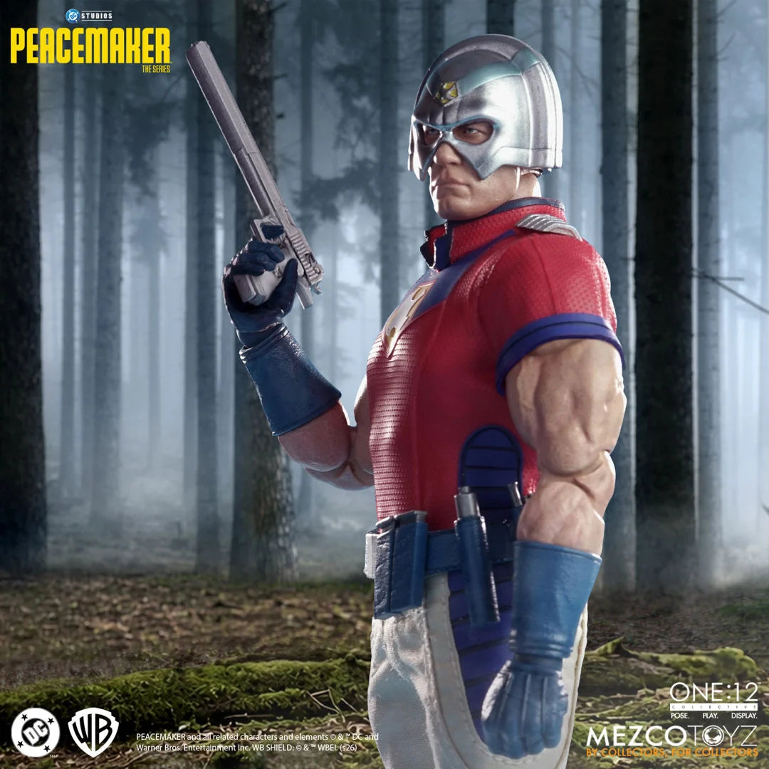 Mezco Toyz One:12 Collective Peacemaker 1/12 Scale Action Figure