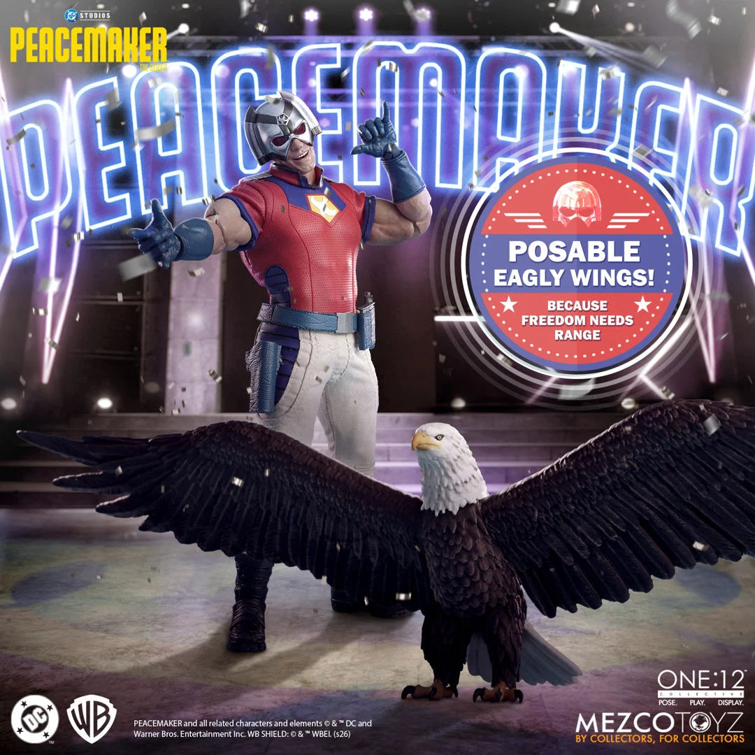 Mezco Toyz One:12 Collective Peacemaker 1/12 Scale Action Figure