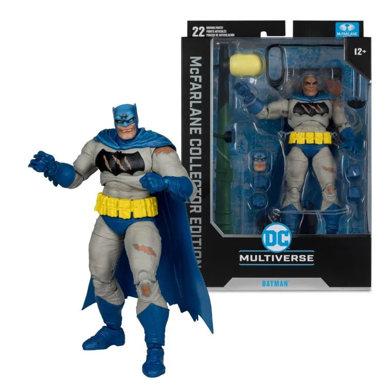 The Dark Knight Returns DC Multiverse Collector Edition Batman (Blue Battle Damage)