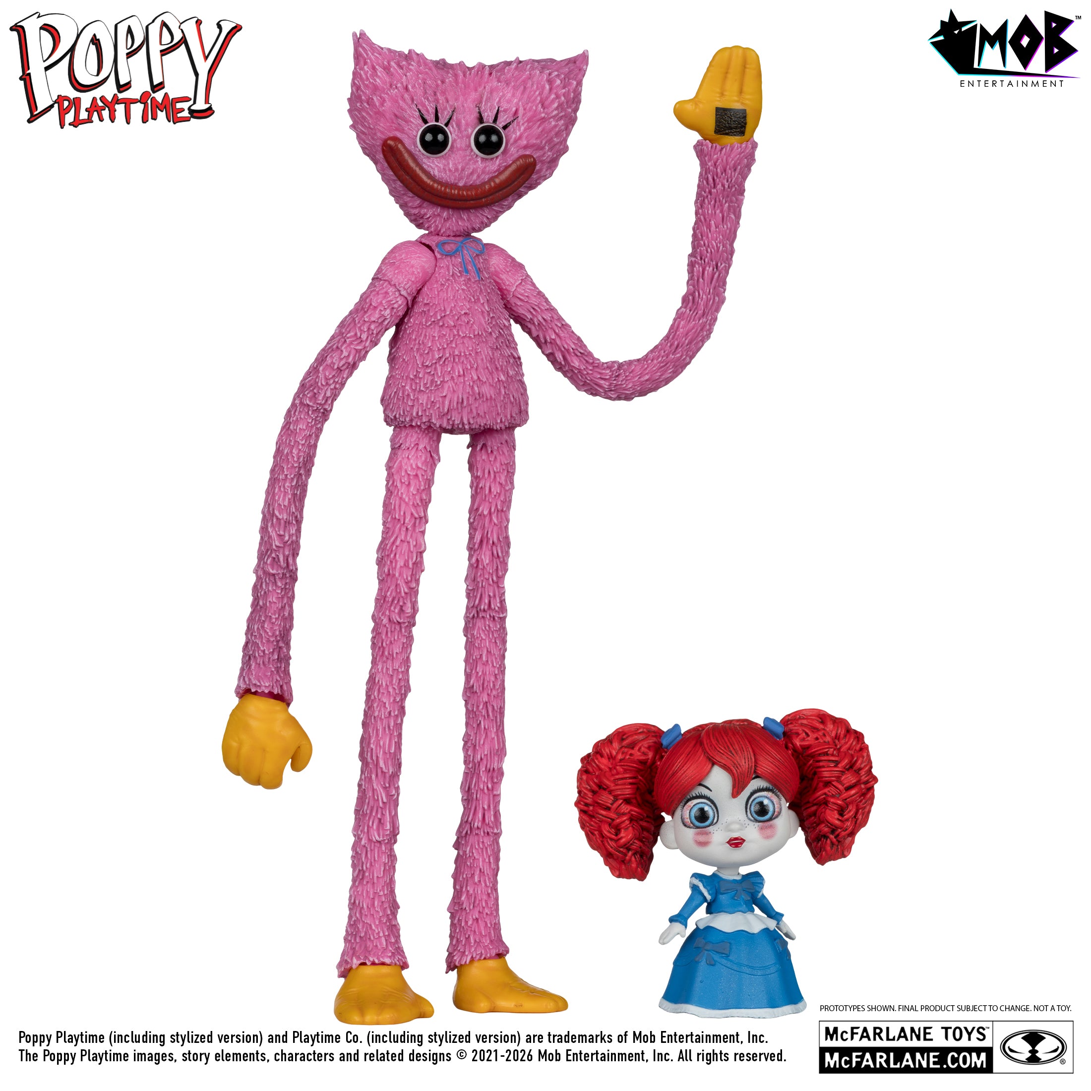 Poppy Playtime Kissy Missy with Poppy 7 Inch Action Figure