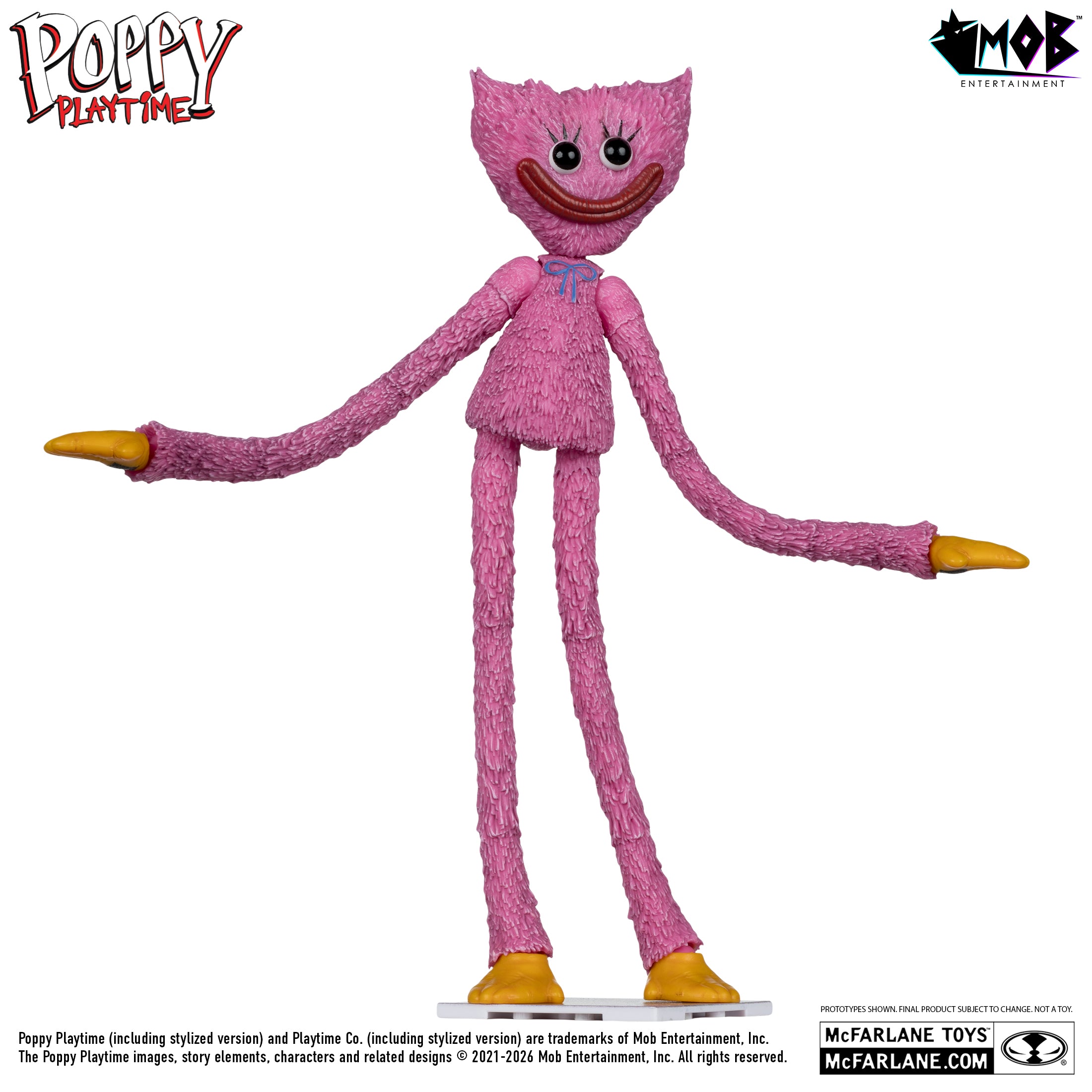 Poppy Playtime Kissy Missy with Poppy 7 Inch Action Figure