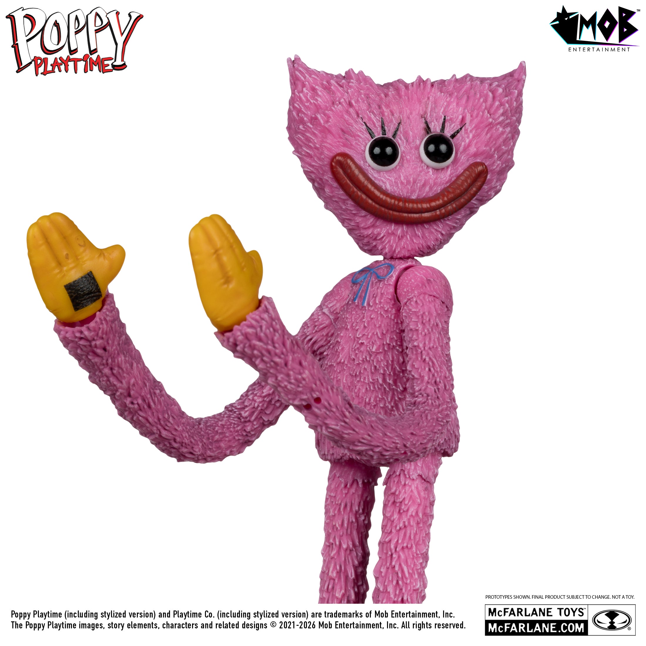 Poppy Playtime Kissy Missy with Poppy 7 Inch Action Figure