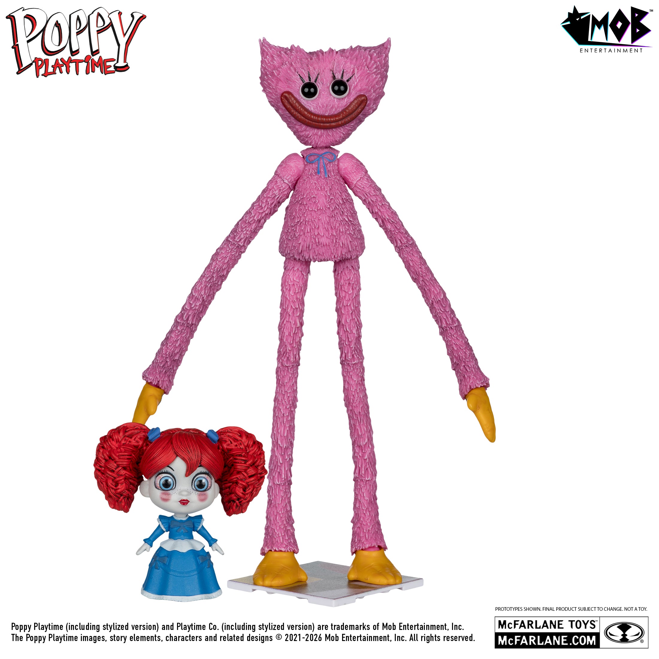 Poppy Playtime Kissy Missy with Poppy 7 Inch Action Figure