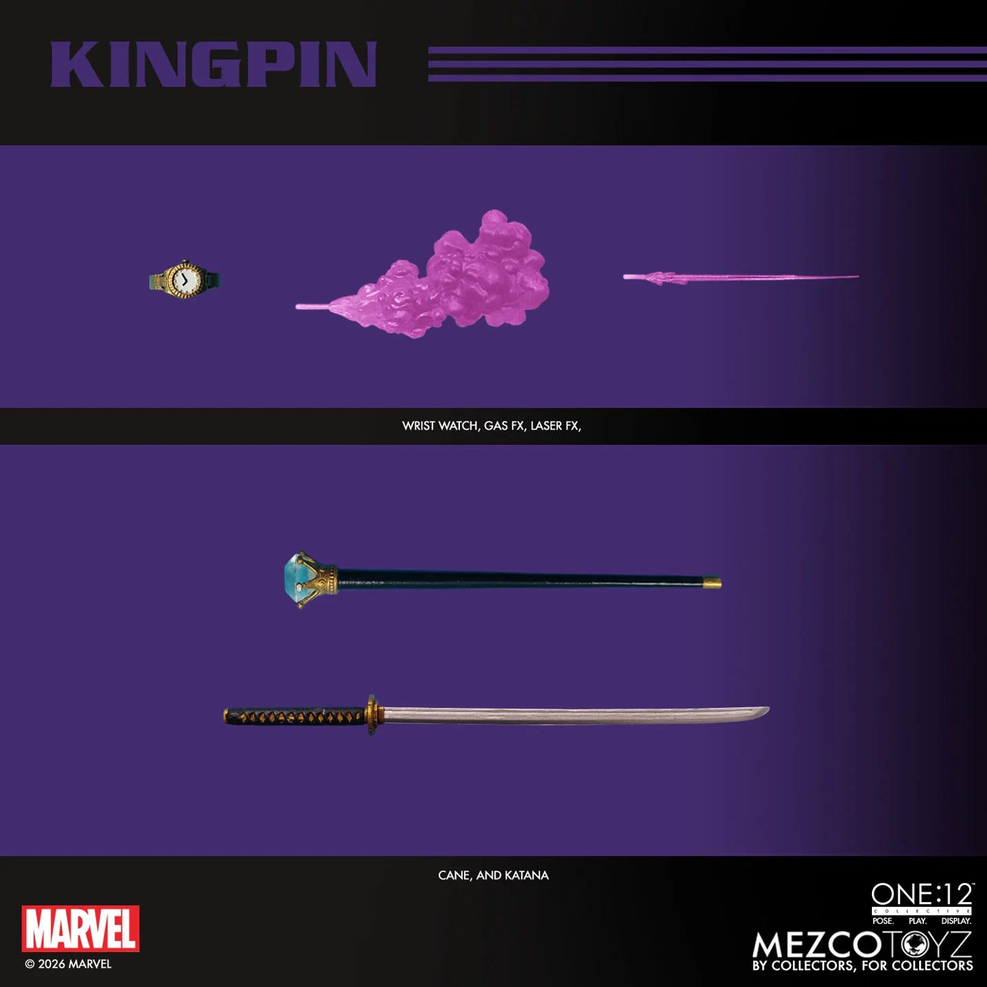 Mezco One:12 Collective Marvel Kingpin Action Figure