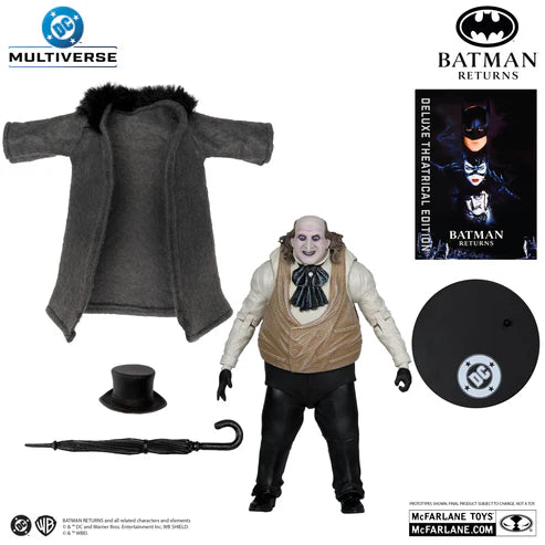 Batman Returns – DC Multiverse The Penguin Deluxe Theatrical Edition Action Figure | Limit 1 Per Customer