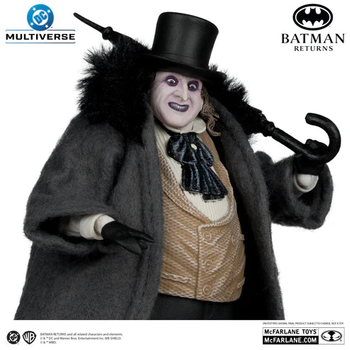 Batman Returns – DC Multiverse The Penguin Deluxe Theatrical Edition Action Figure | Limit 1 Per Customer